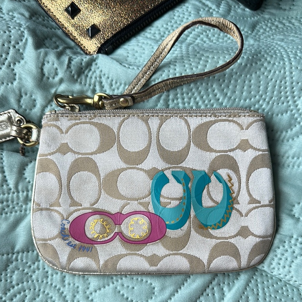 Coach wristlet